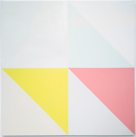 John Sparagana, Breather #10, 2017. Oil on canvas, 60 x 60 in. / 152.4 x 152.4 cm.