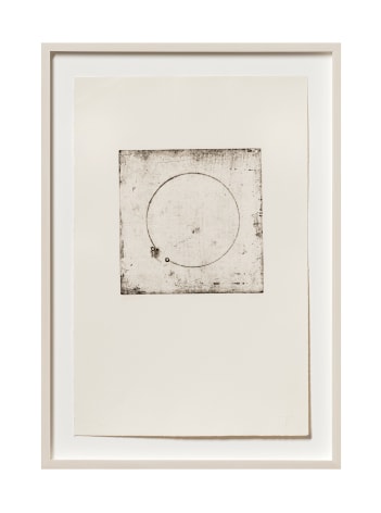 GEGO - Gertrud Goldschmidt, Untitled, 1988. Lithograph on paper, 19 3/4 x 12 7/8 in. Paper size, 8 x 7 7/8 in. Image size