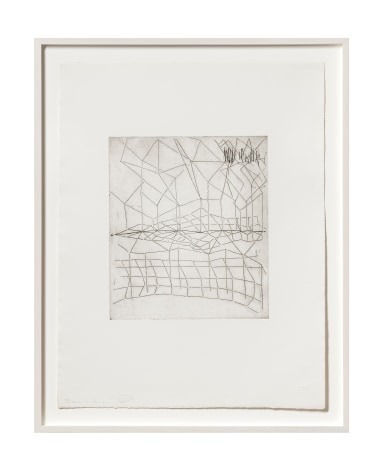GEGO - Gertrud Goldschmidt, Untitled.&nbsp;Lithograph on paper, 25 1/2 x 19 1/2 in. Paper, 13 1/2 x 11 1/2 in. Image