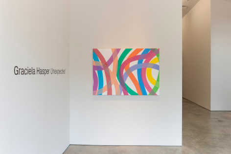 Installation view of&nbsp;Graciela Hasper:&nbsp;Unexpected&nbsp;exhibition, Sicardi Ayers Bacino, 2019.