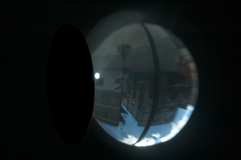 Oscar Mu&ntilde;oz, Eclipse [Ed. of 3 + 2AP], 2000-2002. Concave mirrors [detail]. Solo exhibition&nbsp;Oscar Mu&ntilde;oz: Mirror Image&nbsp;at Iniva, London, 2008. Photo courtesy Thierry Bal.