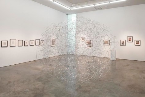 Le&oacute;n Ferrari, To Write, Installation view, 2015.