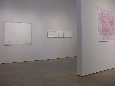 Luis Roldan, Gabriel de la Mora, Le&oacute;n Ferrari, Sicardi Gallery installation view, 2008