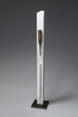 Marie Orensanz,&nbsp;Untitled,&nbsp;1991,&nbsp;Drawing and mixed media on marble,&nbsp;35 x 2 5/16 x 3 1/2 in.