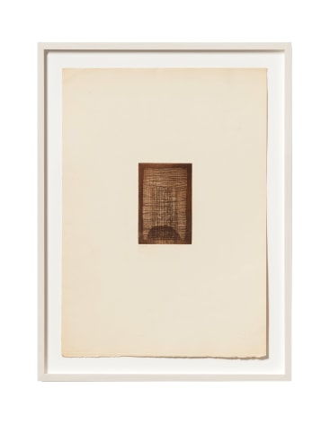 GEGO - Gertrud Goldschmidt, Untitled, 1963. Etching on paper, 20 ⅞ x 14 &frac34; in. (53 x 37.4 cm.)