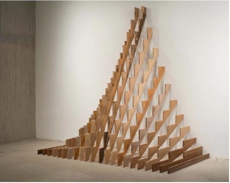 Juan Fernando Herr&aacute;n, Progresi&oacute;n, 2011. Sculpture, 129 15/16 x 70 7/8 x 110 1/4 in. (330 x 180 x 280 cm).