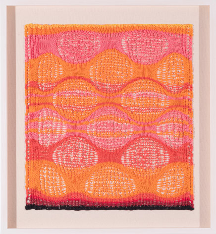 Melanie Smith, Pi (Pond 5) 21, 2022. Cotton, 24 3/8 x 22 1/2 in. (61.9 x 57.1 cm.)