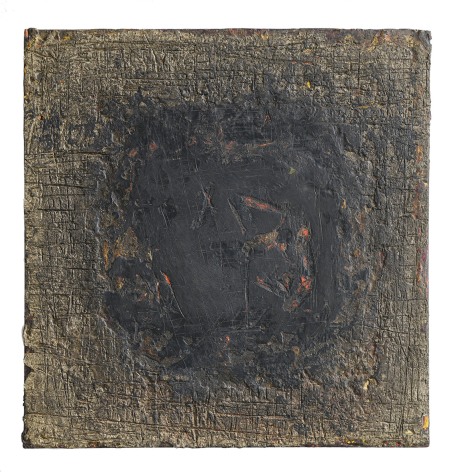 Elsa Gramcko, Sin t&iacute;tulo [Untitled], 1962. Mixed media on wood, 11 3/4 x 11 1/4 in.&nbsp;(30 x 28.5 cm.)