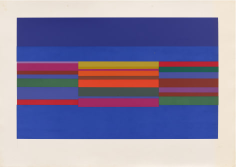Mercedes Pardo, Untitled, Edition of 100, 1981.&nbsp;Serigraph on paper,&nbsp;27 9/16 x 39 5/16 in.