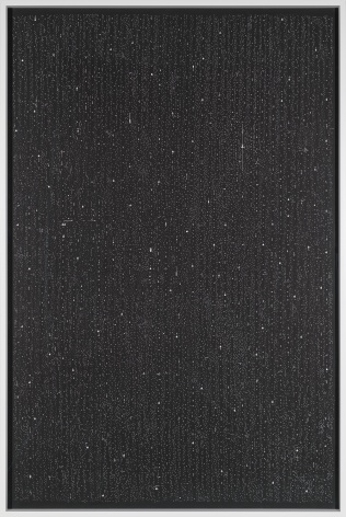 Marco Maggi, Binaries, 2021. Paper on paper on paper, 60 x 40 in. (152.4 x 101.6 cm.)