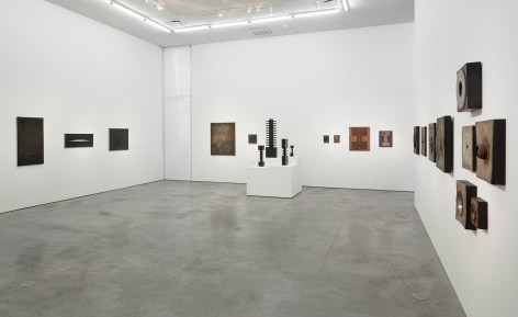 Installation view of Elsa Gramcko: The Invisible Plot of Things at Sicardi Ayers Bacino, 2022.