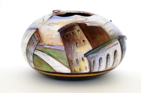Lidya Buzio. VII, 2005, painted earthenware, 5 1/2 x 10 in