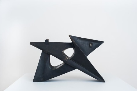 Mart&iacute;n Blaszko, La Fuerza, 1954. Bronze, edition of 10. 10 in. x 15 3/4 in. x 4 in.