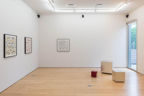 Antonio Asis, Geometr&iacute;a Libre, Installation view, 2014.
