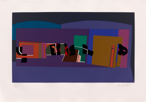 Mercedes Pardo, Untitled, Unknown Edition, 1998. Serigraph on paper, 25 x 35 13/16 in.