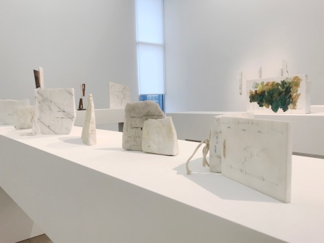 Marie Orensanz,&nbsp;Fragmentism: Drawing on Marble&nbsp;Exhibition, Sicardi | Ayers | Bacino, 2019