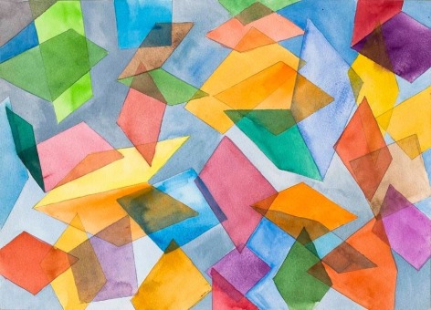 Graciela Hasper, Untitled, 2013. Watercolor on paper, Watercolor on paper, 10&rdquo; x 14&rdquo; /  25.5 x 35.5 cm