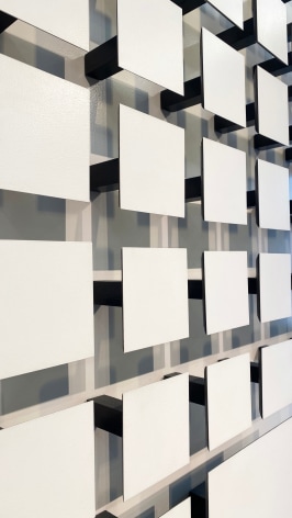 Jes&uacute;s Rafael Soto, Color Inferior, 1991.&nbsp;79 7/8 x 40 1/8 x 7 in. (203 x 102 x 17.8 cm.) (detail)