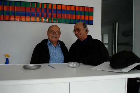 Antonio Asis and Francisco Sobrino, Paris.