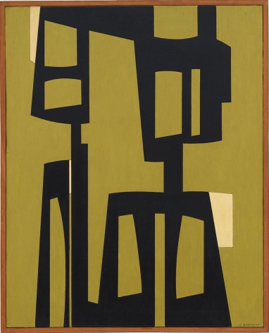 Elsa Gramcko, Sin t&iacute;tulo [Untitled], 1957. Oil on canvas, 31 7/8 x 25 9/16 in. (81 x 65 cm.)