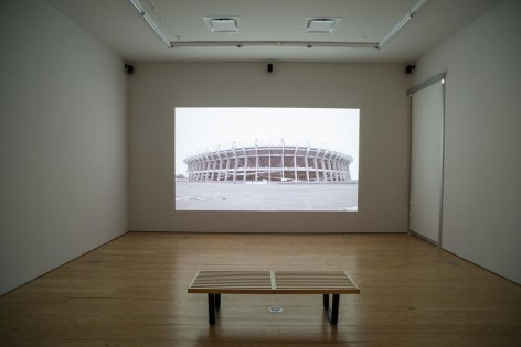 Melanie Smith, Project Video 2015, Installation view, 2015.
