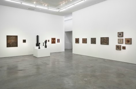 Installation view of Elsa Gramcko: The Invisible Plot of Things at Sicardi Ayers Bacino, 2022.