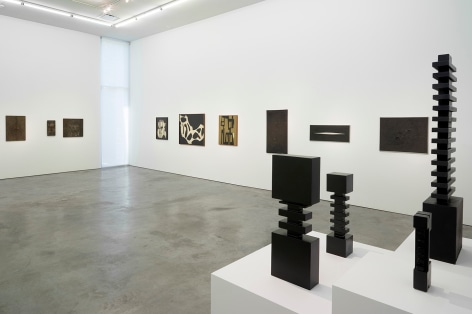 Installation view of Elsa Gramcko: The Invisible Plot of Things at Sicardi Ayers Bacino, 2022.