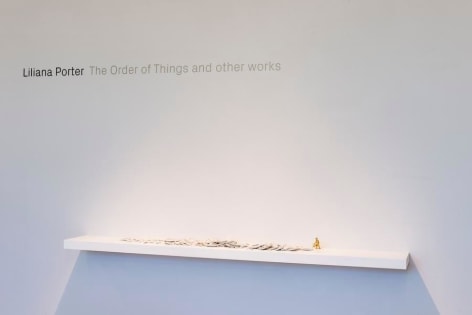 Liliana Porter. The Order of Things and Other Works. Sicardi Gallery, 2017
