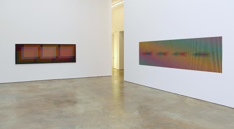 Carlos Cruz-Diez, Installation view, 2012, &copy; Laura Burlton Photography.