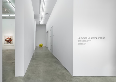 Installation view of Summer Contemporaries at Sicardi | Ayers | Bacino, 2022.