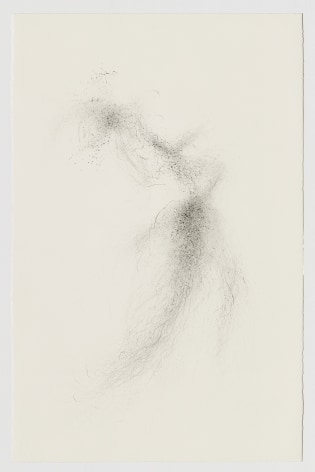 Gustavo D&iacute;az, Untitled, 2022. Graphite on paper, 41 1/8 x 26 1/8 in.
