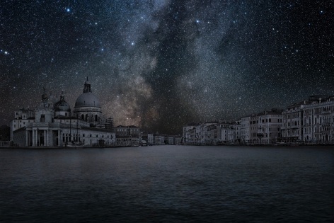 Canal Grande (Venice) from the series &quot;Darkened Cities&quot;&nbsp;, 26 x 40 inch archival pigment print - Edition of 5