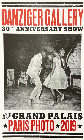 Malick Sidib&eacute; Poster for Paris Photo, 2019, 22 x 14 inches