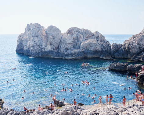 Lido Di Faro, Capri (i), 2022, 47 x 59 inch archival pigment print