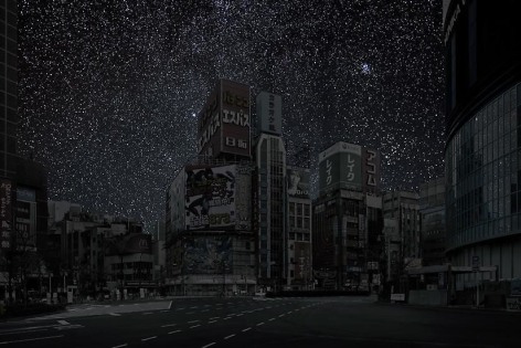 Tokyo 35&deg; 41&rsquo; 36&rsquo;&rsquo; N 2011-11-16 lst 23:16, 26 x 40 inch pigment print -&nbsp;Edition of 5