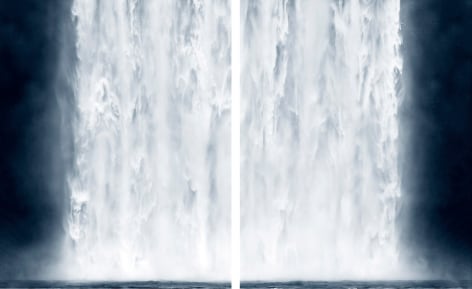 Fall #7, 2018, 40 x 64 (two 40 x 32 inch panels ) Chromogenic prints