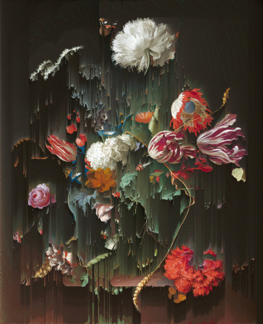 Gordon Cheung, New Order Vase of Flowers (After Jan Davidsz de Heem, c. 1660), 2022