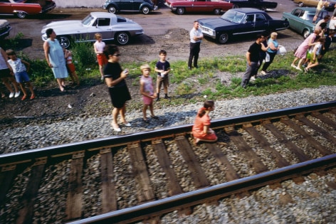 Untitled #8 from the RFK Train Portfolio. 1968 / 2008, 15&nbsp;x 23&nbsp;inches - Edition of 10