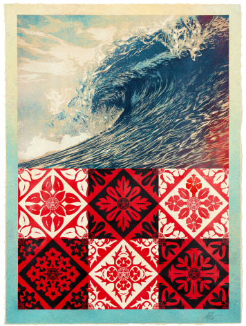 Shepard Fairey, Wave of Distress, 2024