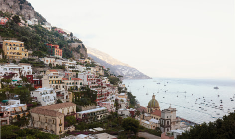 Early Evening, Positano, 2016, 35 x 59 inch archival pigment print