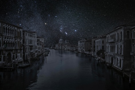 Accademia (Venice) from the series &quot;Darkened Cities&quot;&nbsp;, 26 x 40 inch archival pigment print - Edition of 5