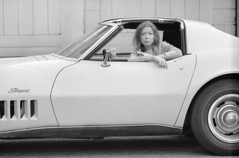 Julian Wasser, Joan Didion, 1968