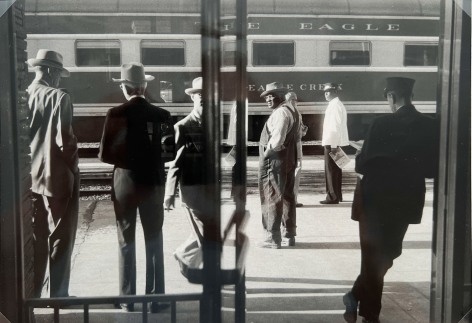 Henri Cartier-Bresson, Railway station, St. Louis, Missouri, 1957