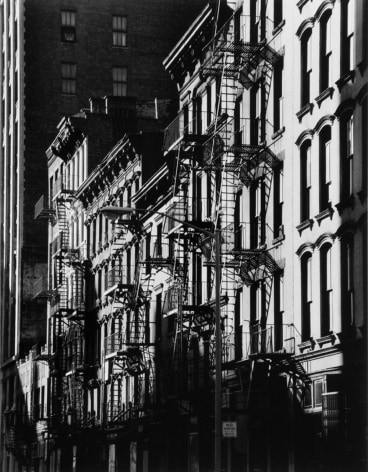 Evelyn Hofer, Fire Escapes, New York, 1965