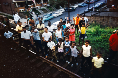Untitled #4 from the RFK Train Portfolio. 1968 / 2008, 15&nbsp;x 23&nbsp;inches - Edition of 10