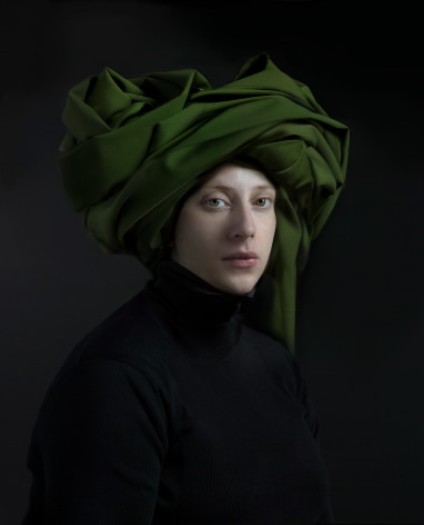 Hendrik Kerstens&nbsp;, Green Turban, 2018&nbsp;