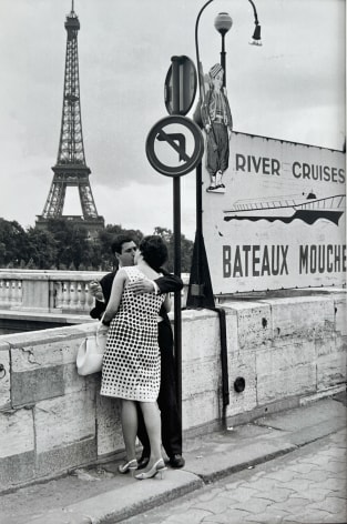 Henri Cartier-Bresson, Seine with Eiffel Tower, Paris, 1967