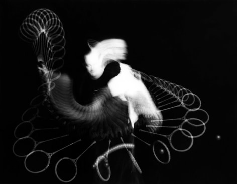 Harold Edgerton, Swirls and Eddies of a Squash Stroke, 1939