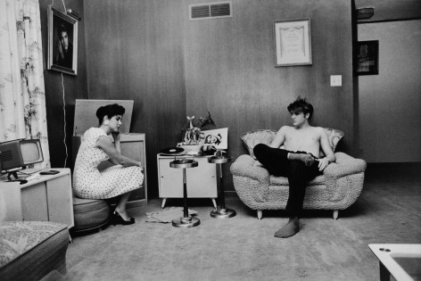 Alfred Wertheimer, Elvis and Barbara Hearn, 1956