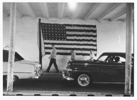 Untitled (Flags and Cars), 1955/56, Print Date 1978